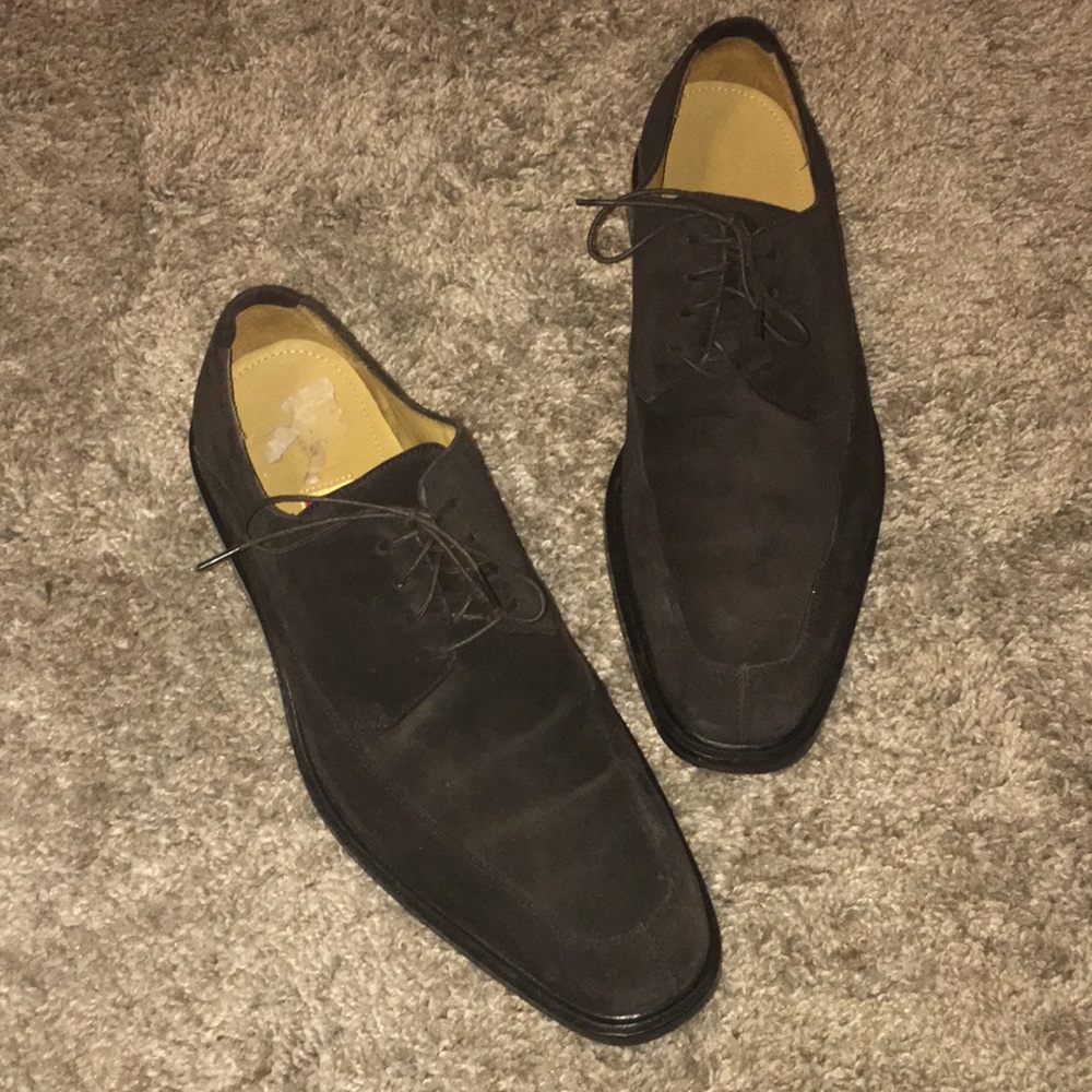 Cole Haan Men’s 8.5 Brown Suede Oxfords
